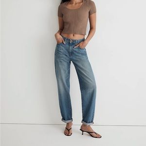 Madewell The slouchy boyjean